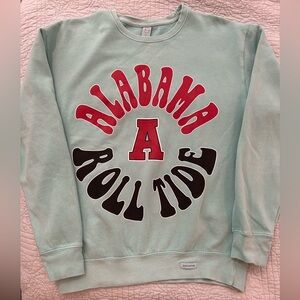 Ragwear women’s turquoise size medium Alabama Roll Tide sweatshirt